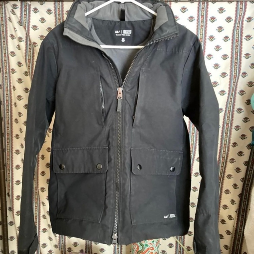 Abercrombie Black Coat